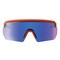 Ergodyne AEGR-AFASM, Safety Glasses, Anti-Scratch & Fog-Off+, Blue Mirror Lens, Orange Frame, Half-Frame AEGR-AFASM - alternate 3